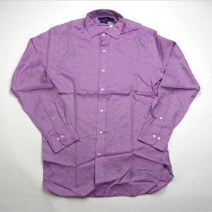 POLO RALPH LAUREN PURPLE SLIM FIT EASY CARE SHIRT